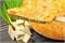 С сыром и черемшой, 1000 гр. Осетинский пирог  "Давонджын" - фото 4678